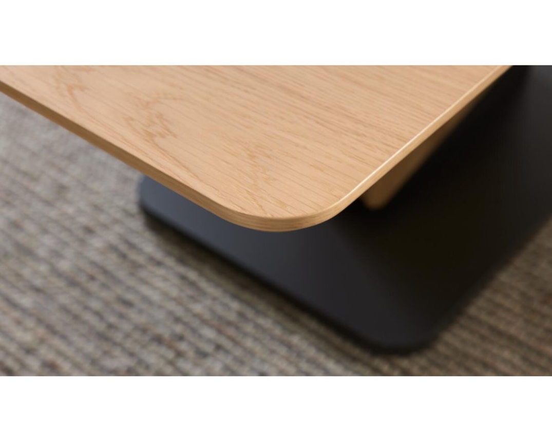 Interliving Couchtisch 6223, höhenverstellbar - Braun/Schwarz - 3
