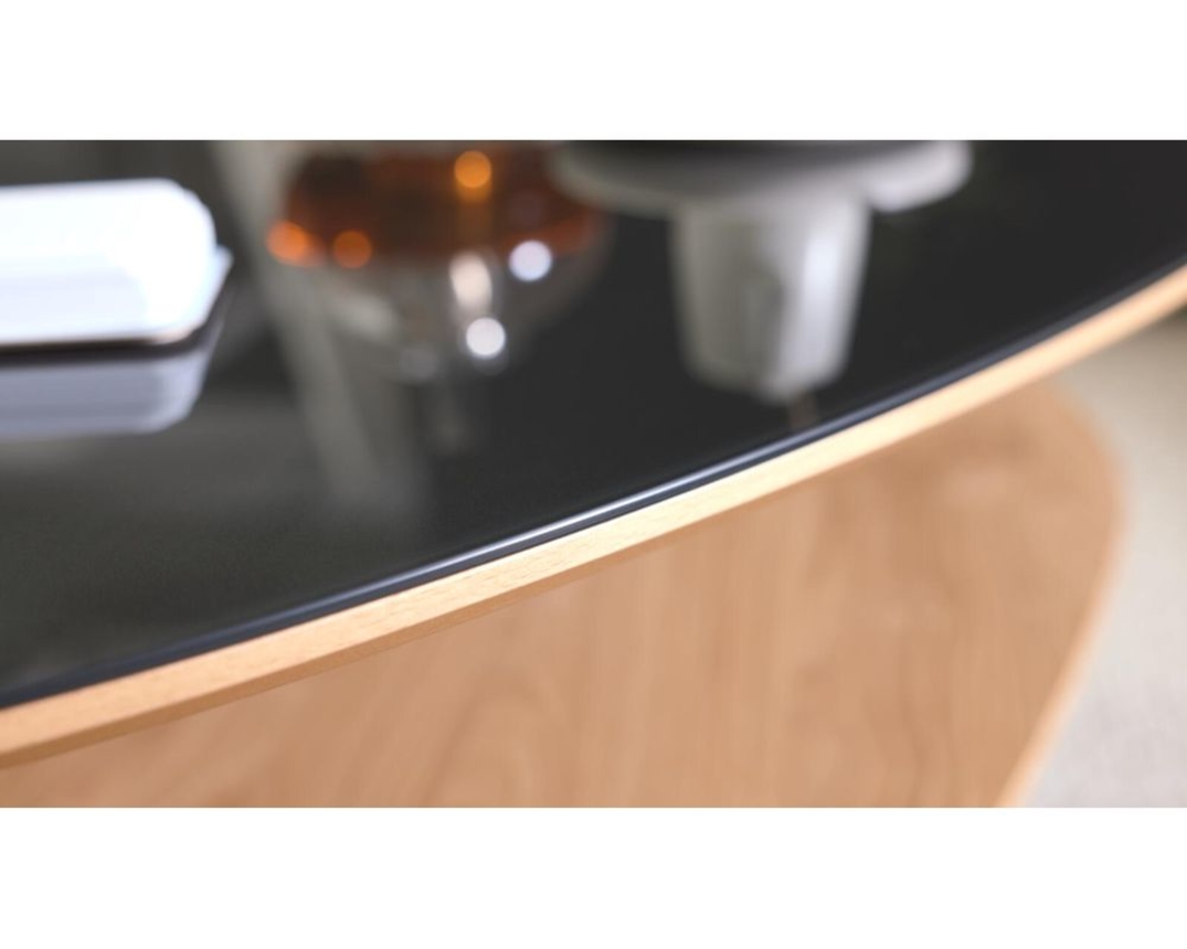 Interliving Couchtisch 6225, höhenverstellbar - Braun/Schwarz - 11