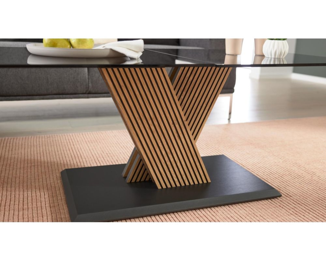 Interliving Couchtisch 6226 mit Hydro-Lift-Mechanik - Schwarz/Braun - 3