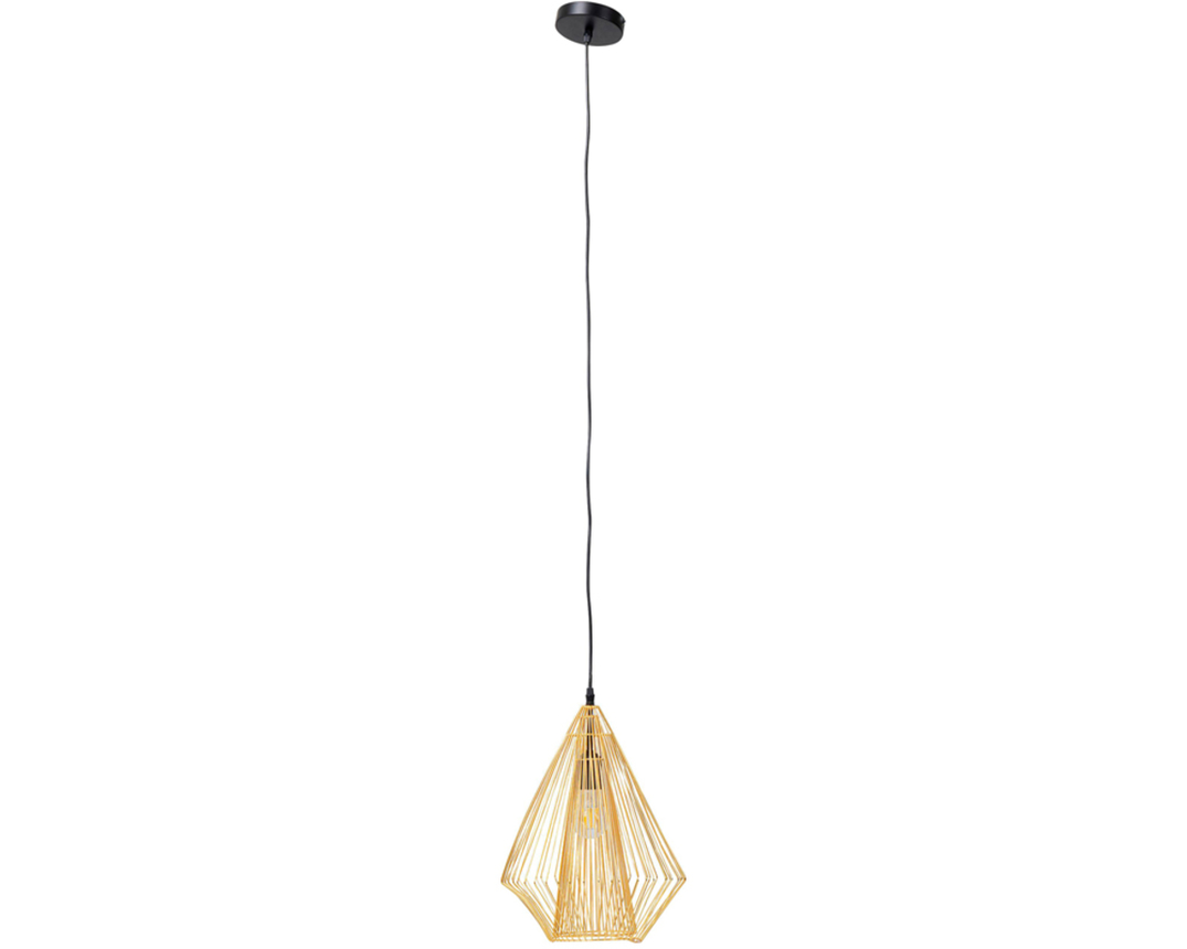 Hängeleuchte "Krakau" Stahl Gold Ø ca. 31 cm - Gold - 1