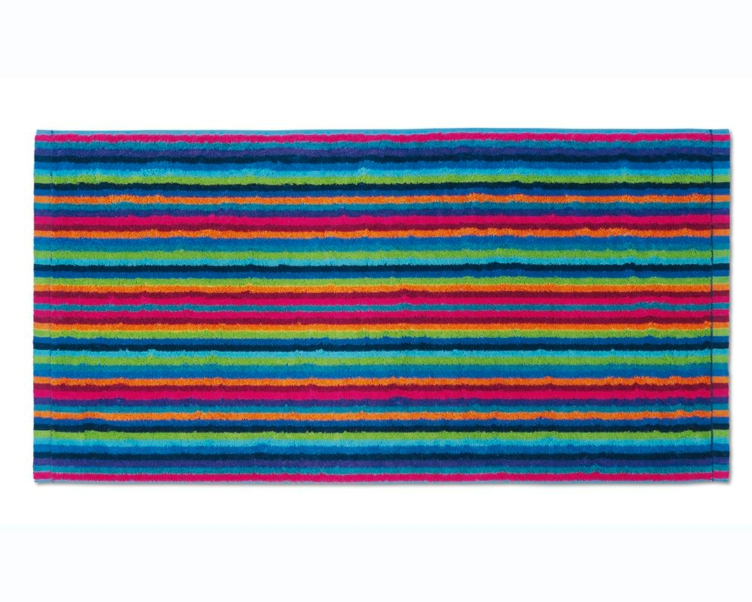 Duschtuch Multic. Streifen 7048-84-70/140 - multicolor - 1
