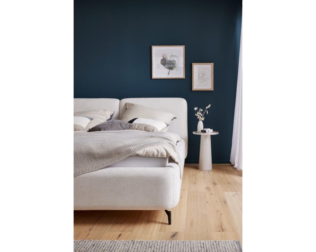 Interliving Polsterbett 1419, ca. 180x200 cm - Liberty Ivory/Schwarz - 2