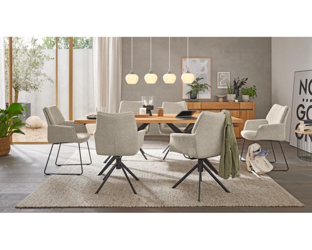 Interliving Armlehnstuhl 5118, Boucle, champagnerfarben - Elegant wish champagne - 5