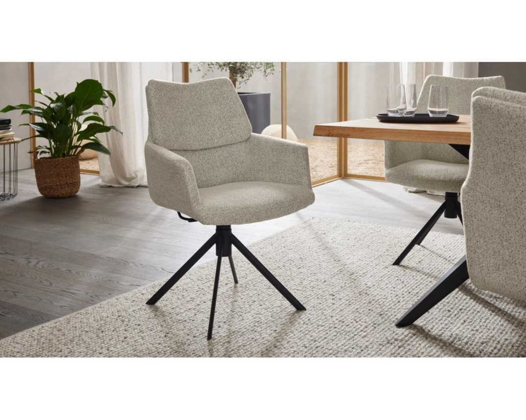 Interliving Armlehnstuhl 5118, Boucle, mit Funktionen - Elegant wish champagne - 3