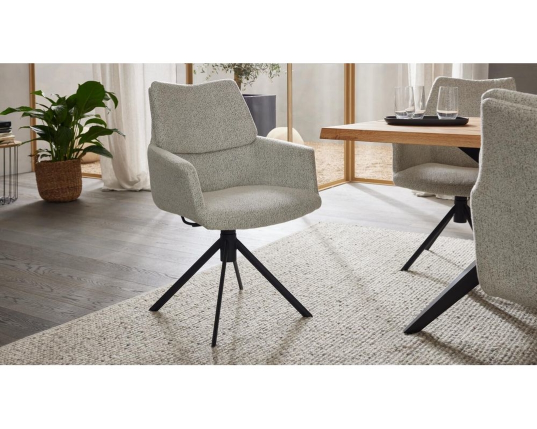 Interliving Armlehnstuhl 5118, Boucle, mit Funktionen - Elegant wish champagne - 4