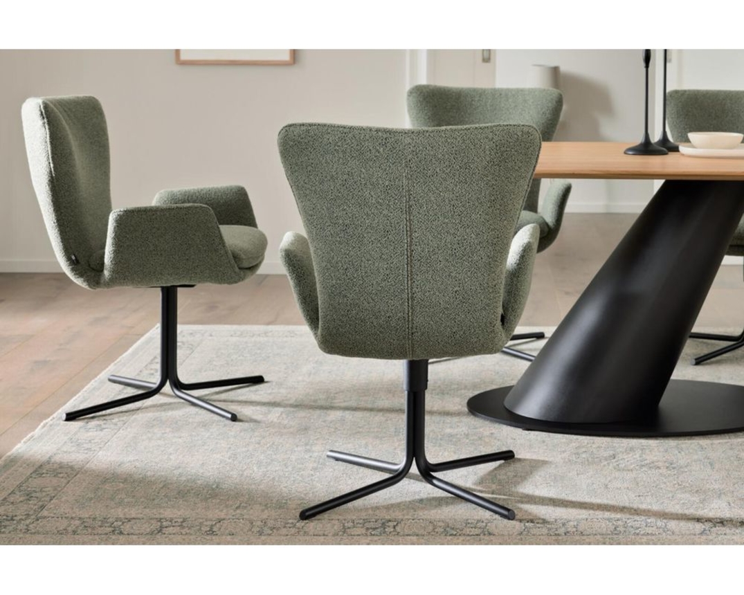 Interliving Design-Armlehnstuhl 5121, thymianfarbener Bezug - Thymian - 4