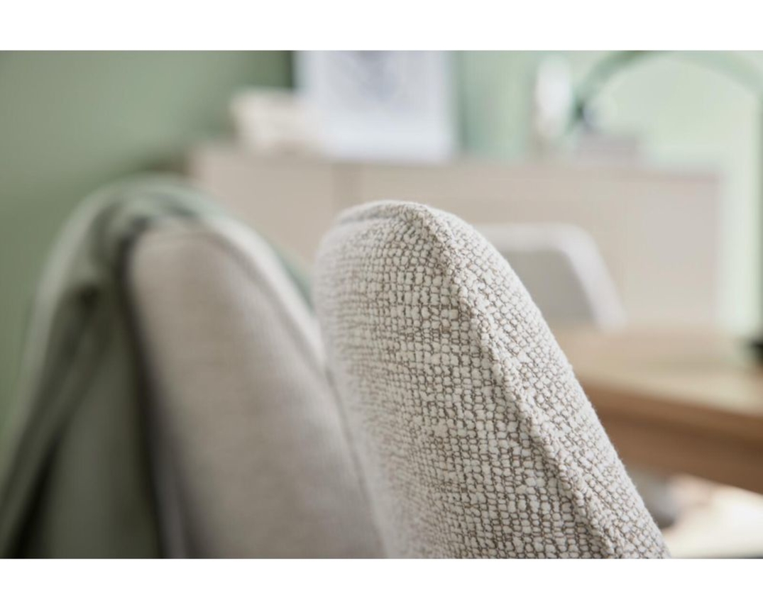 Interliving Armlehnstuhl 5102 mit Stativgestell - Biancofarben/Leinenfarben - 8