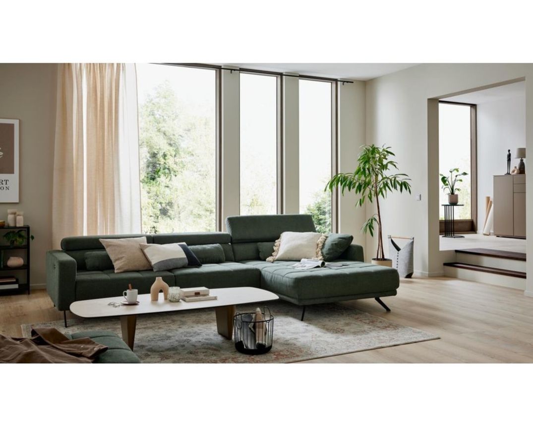 Interliving Wohnlandschaft 4303, leger, grün - Cyber Moos - 1