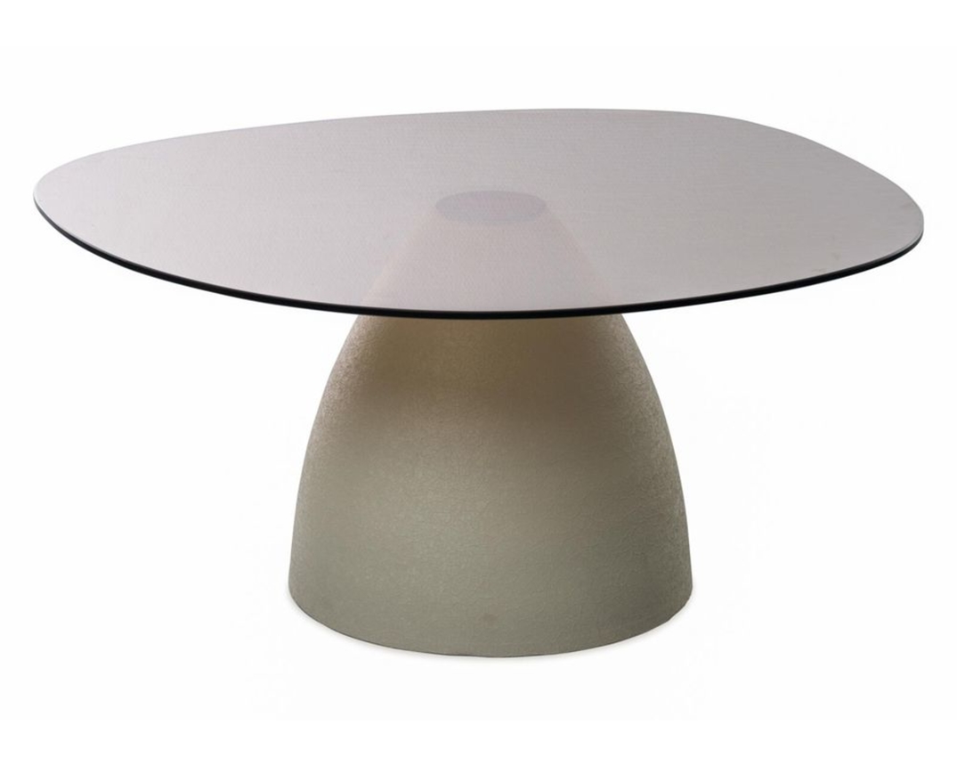 Couchtisch "München", ca. 86x38x76 cm - Braun/Cremeweiß - 1