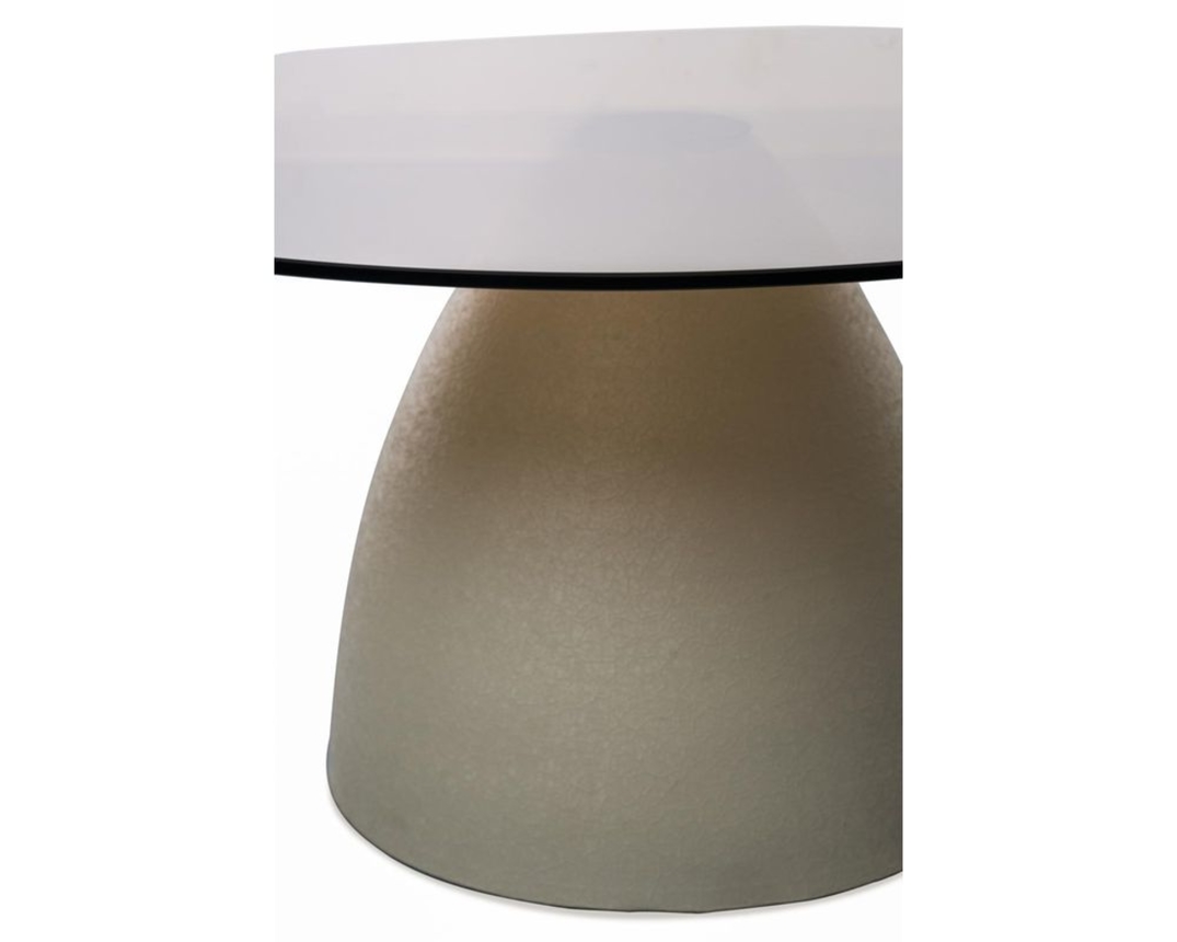 Couchtisch "München", ca. 86x38x76 cm - Braun/Cremeweiß - 2