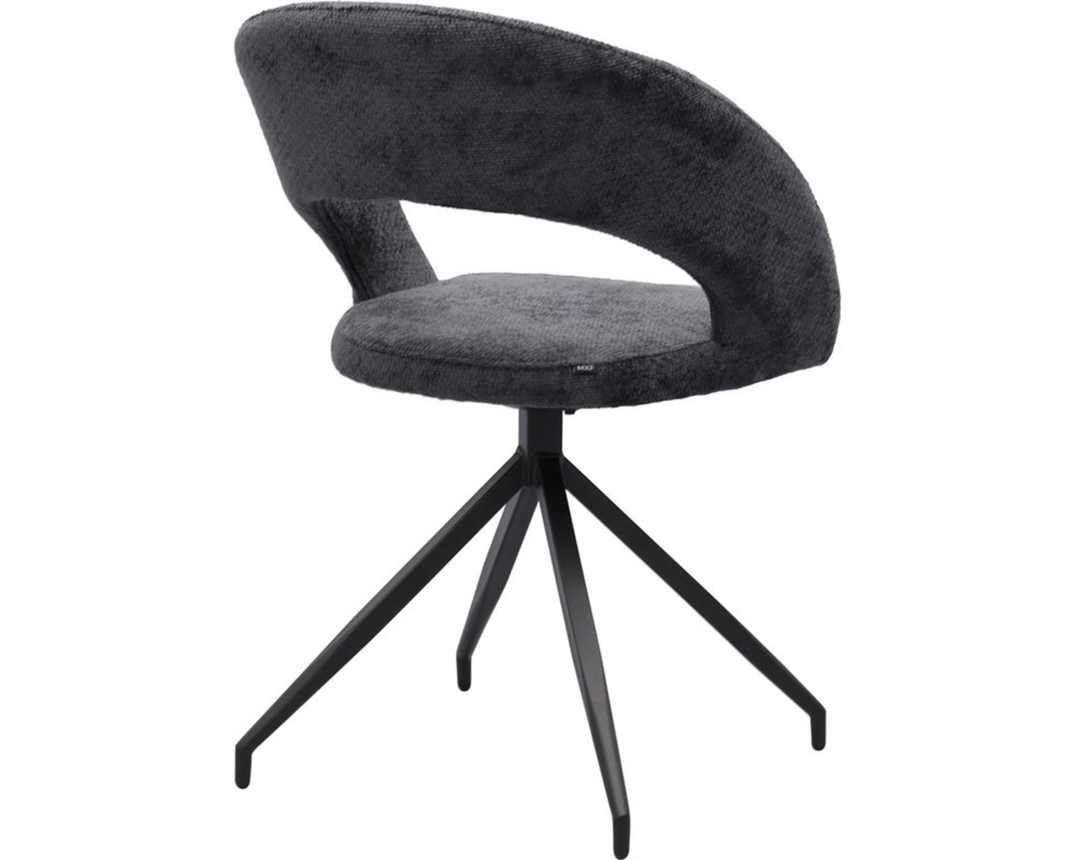 Trendhopper Stuhl "Yuna", drehbar, anthrazit - Anthrazit - 4