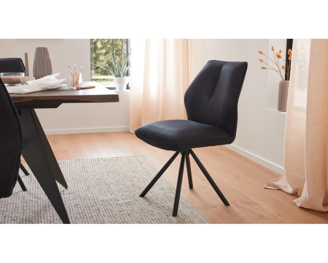 Interliving Stuhl 5116 mit Stativgestell - Night Carbonschwarz - 2