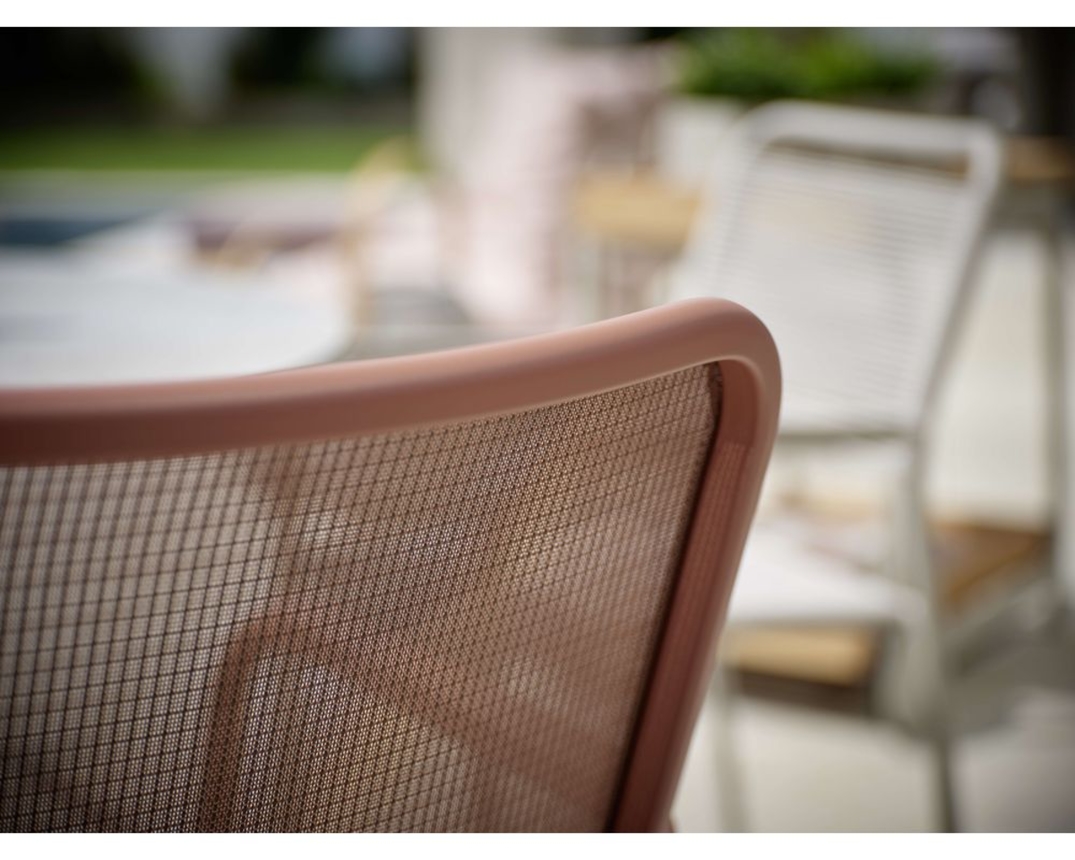 Stern Stapelsessel "Joris", Terra, Aluminium/Textilen - Terra - 2