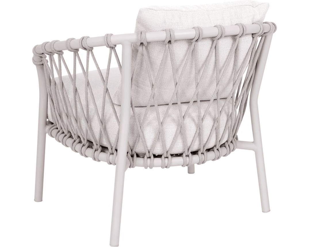 Stern Loungesessel "Klea", Kordel, greige - Greige - 5