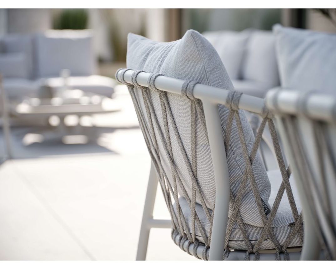 Stern Sessel "Klea", Kordel, greige - Greige/Vanilla - 2