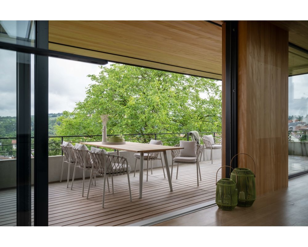 Stern Sessel "Klea", Kordel, greige - Greige/Vanilla - 3