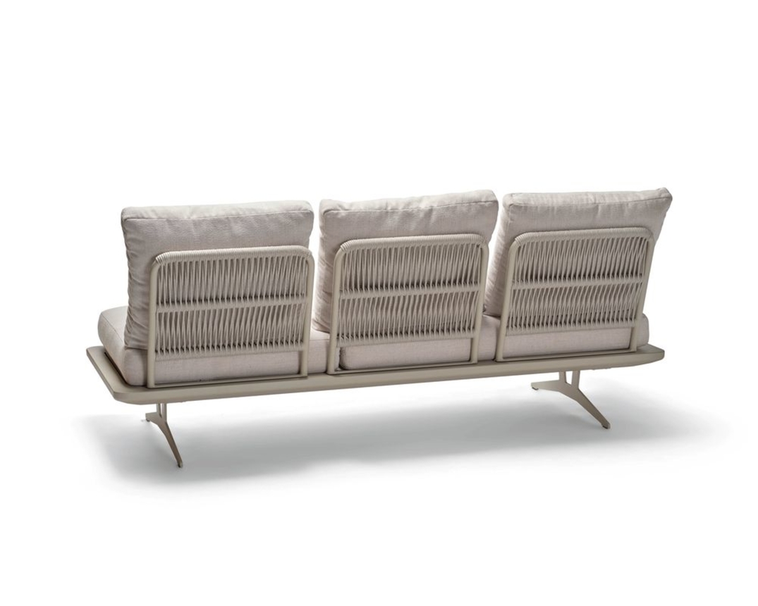 Stern Lounge/Liege "Enya" - Greige / Vanilla - 2