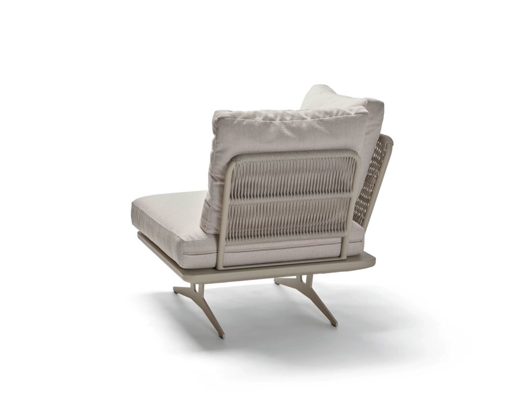 Stern Lounge Eckelement "Enya" - Greige / Vanilla - 2