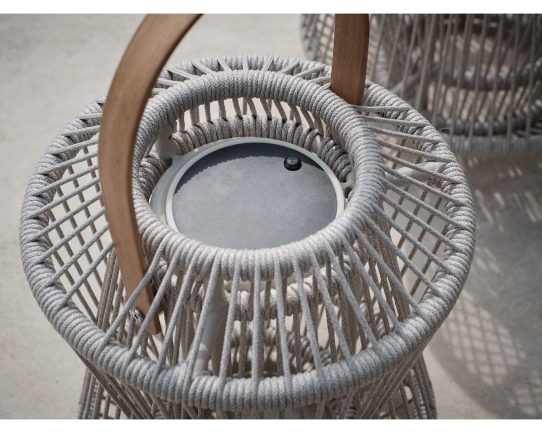 Stern Laterne "Yola", Kordel greige - Greige - 4