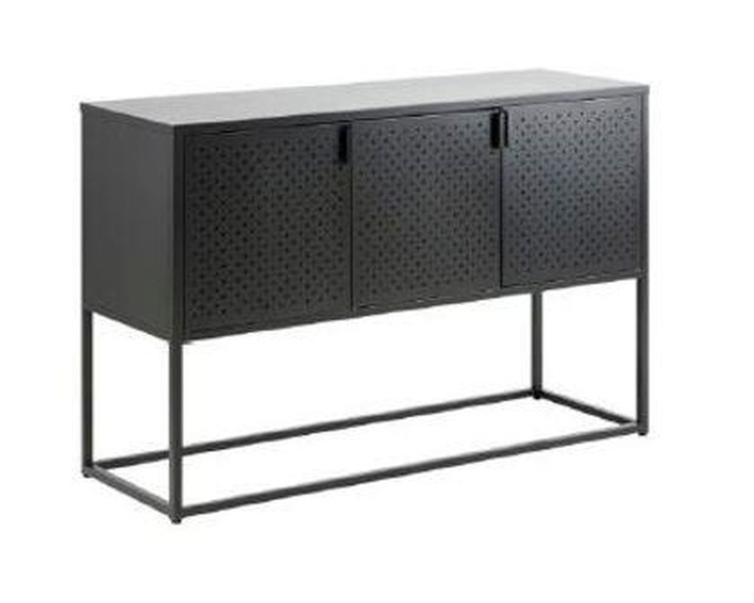 Sideboard "Augusta" ca. 120x80 cm - Schwarz - 1