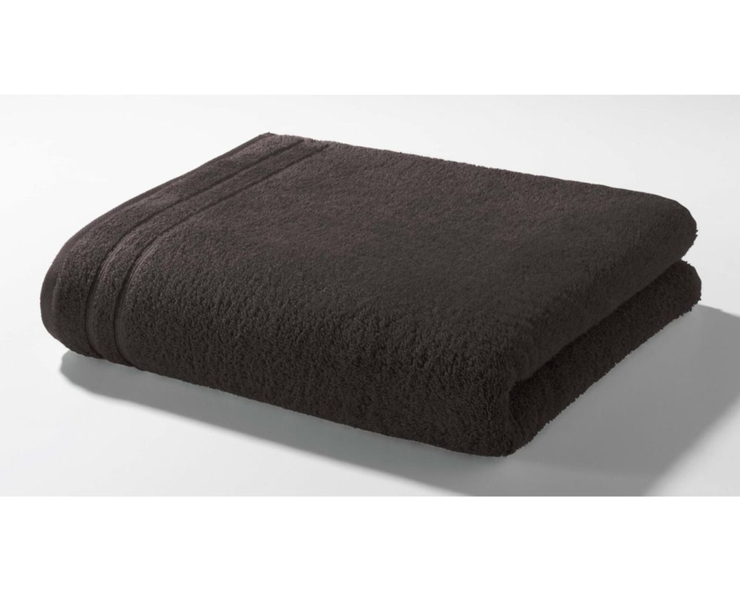 Duschtuch "Four Seasons" aus Baumwolle, anthrazit - Anthrazit - 1