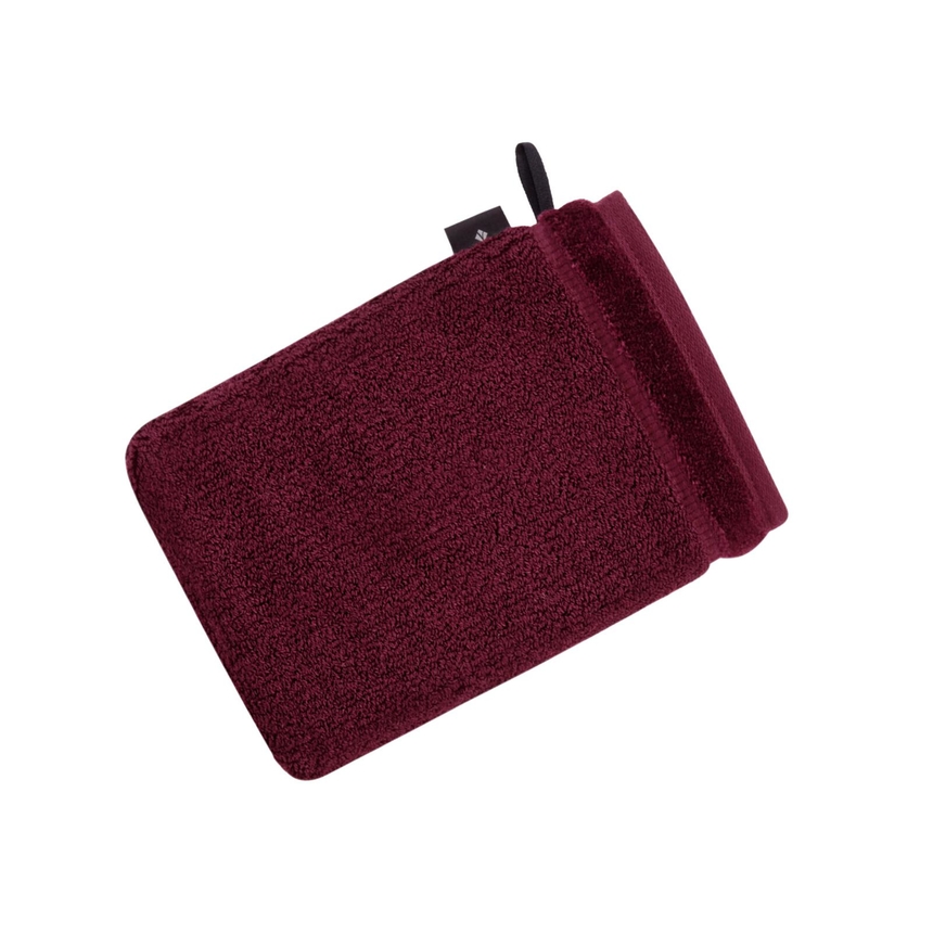 Wasch-Handschuh "Pure", dunkelrot - Berry - 1