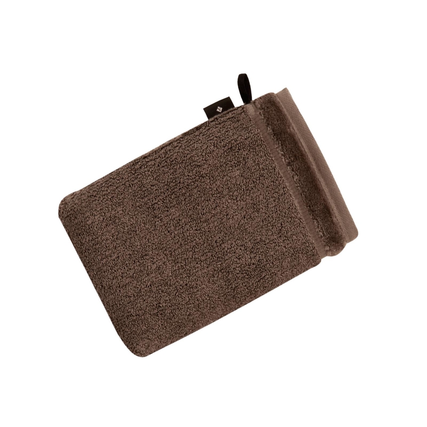 Wasch-Handschuh "Pure", braun - Toffee - 1