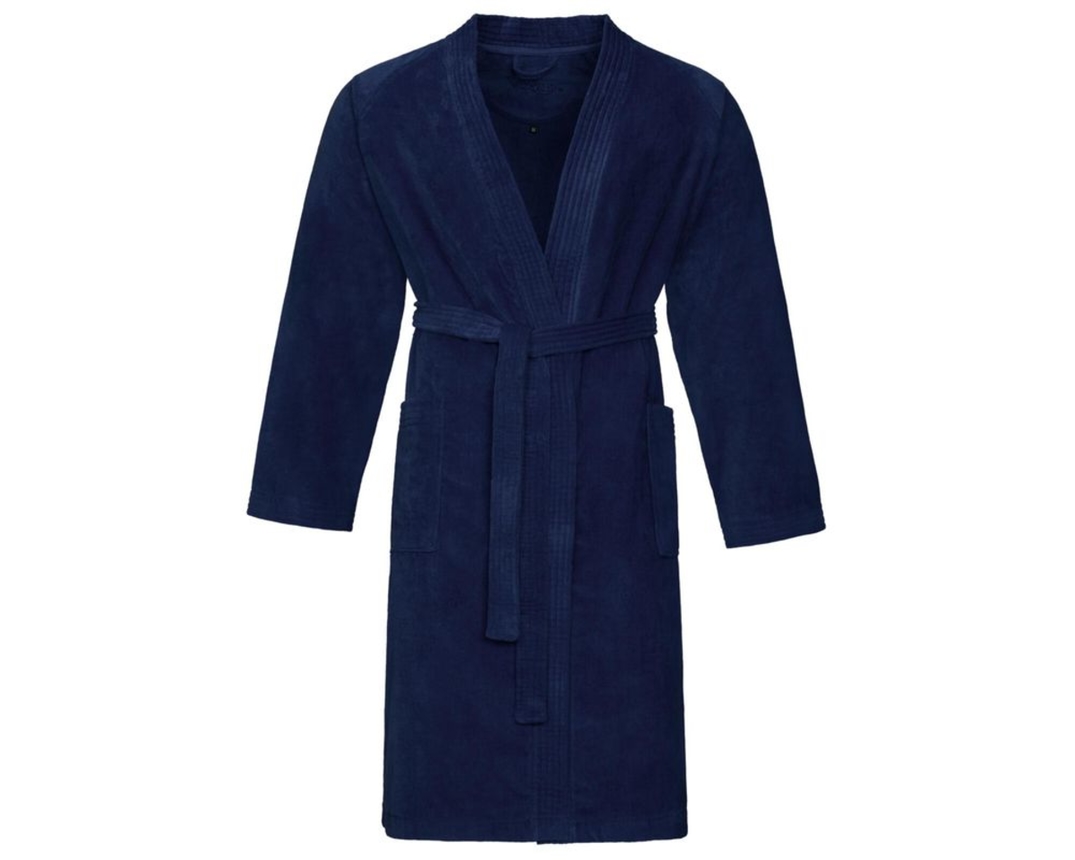 Bademantel "Dallas", Größe M, dunkelblau - Winternight - 1