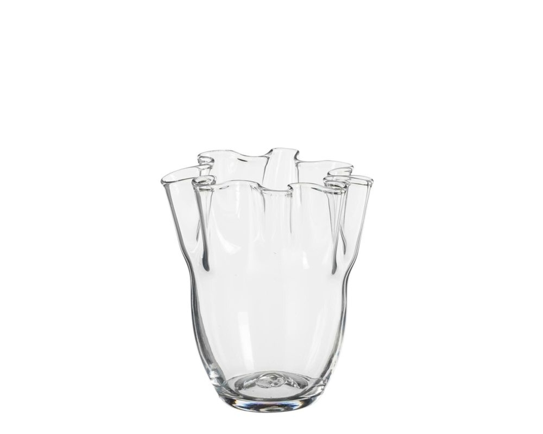 Trendhopper Vase "Pollie", ca. 26 cm hoch - Durchsichtig - 1