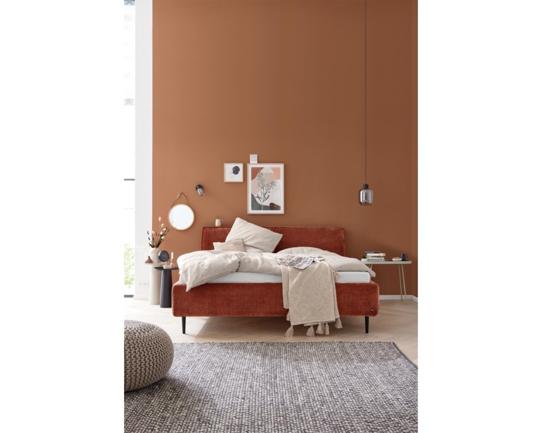 Interliving Polsterbett 1417, rostfarben - Rusty - 13