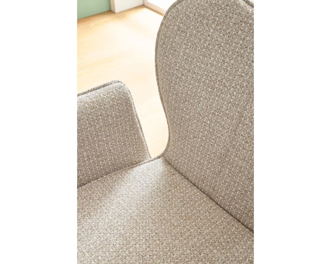 Interliving Armlehnstuhl 5115, beige - Mandel - 4
