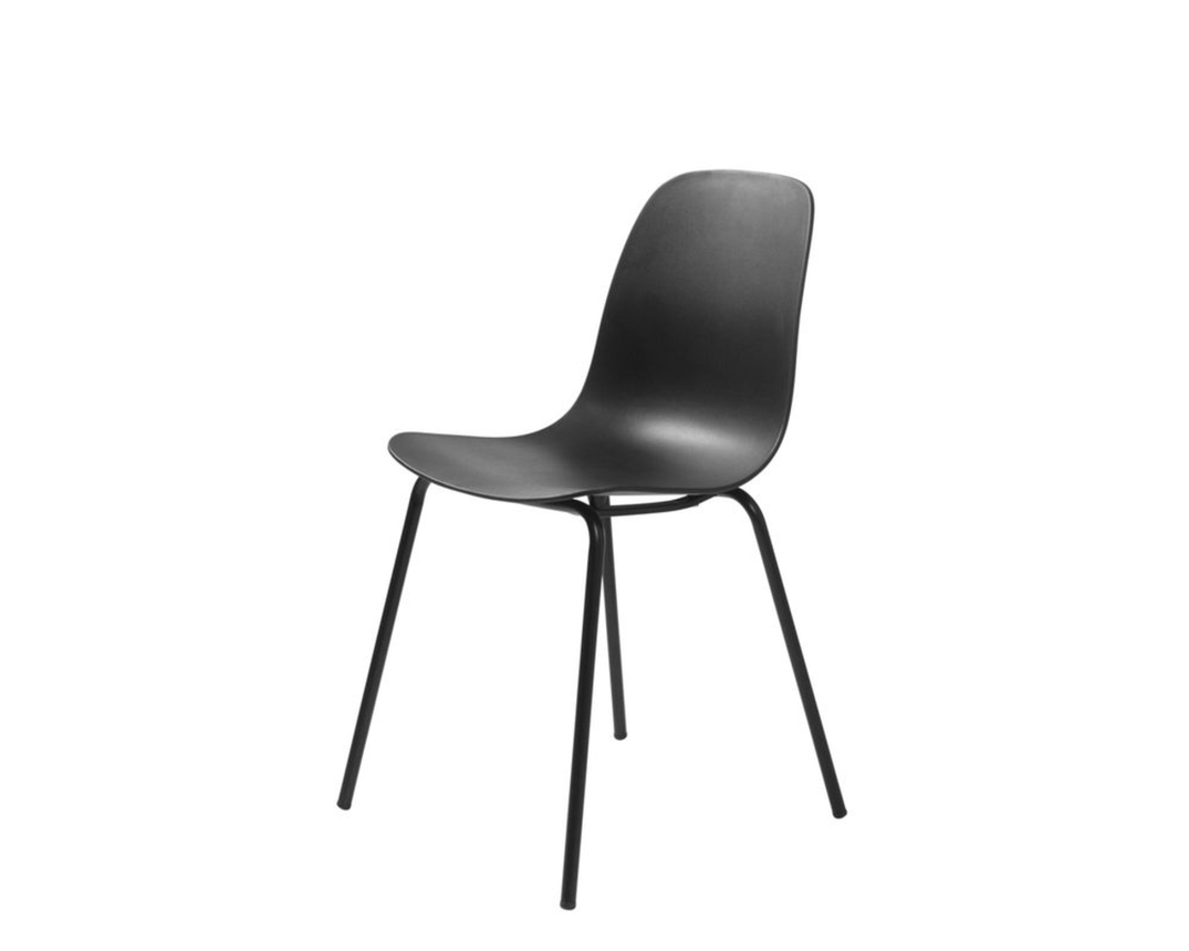 Stuhl "Utrecht", schwarz - Schwarz - 1