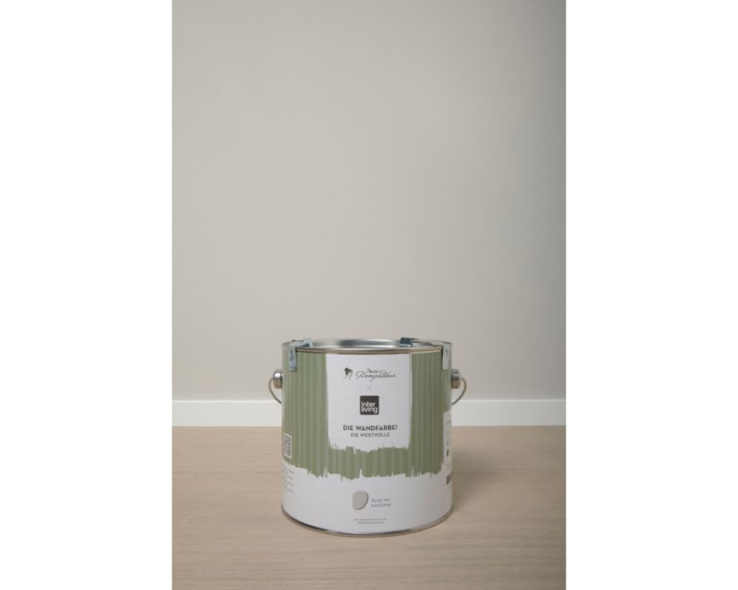 MissPompadour Wandfarbe "Die Wertvolle", Beige mit Kaschmir / 2,5 L - Beige - 3