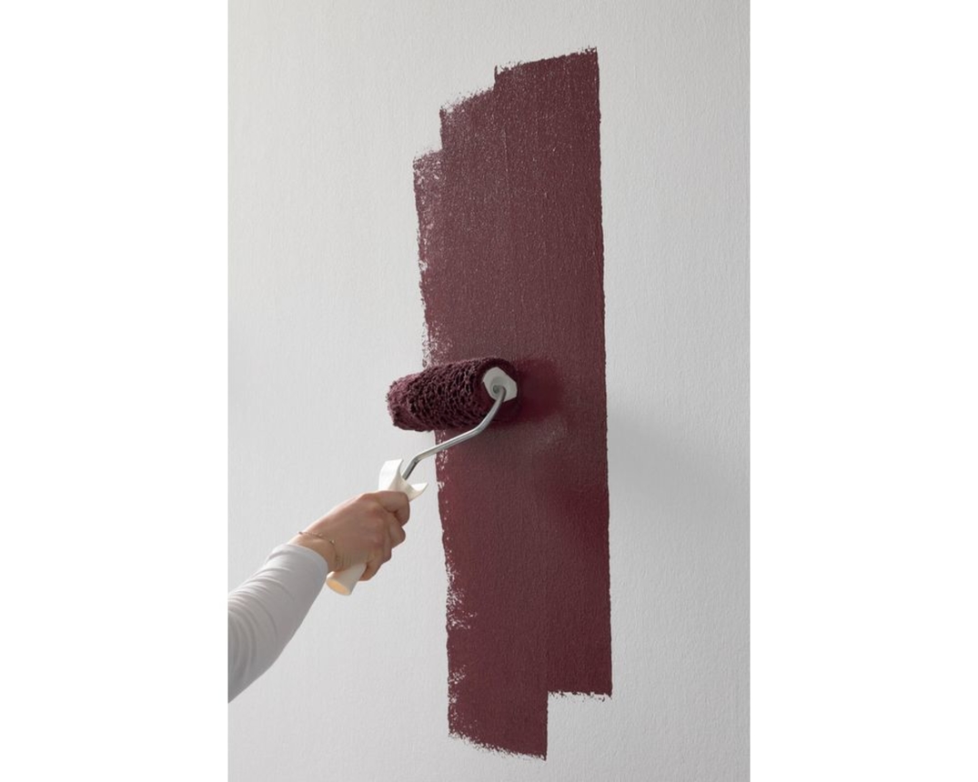 MissPompadour Wandfarbe "Die Wertvolle", Rot mit Merlot / 2,5 L - Rot mit Merlot - 3