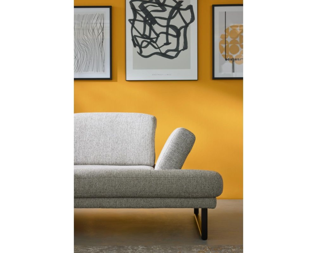 Interliving Wohnlandschaft 4460, leger, inkl. Kopfteilverstellung - Jazz Silber 121 - 9