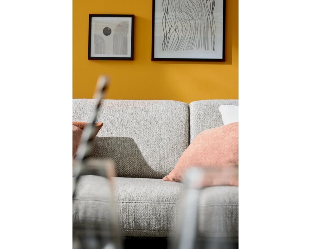 Interliving Wohnlandschaft 4460, leger, inkl. Kopfteilverstellung - Jazz Silber 121 - 10