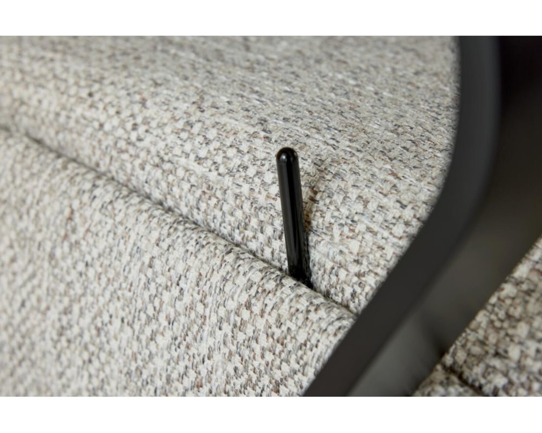 Interliving Funktionssessel 4565, leger, mit manueller Verstellung - Silber - 8