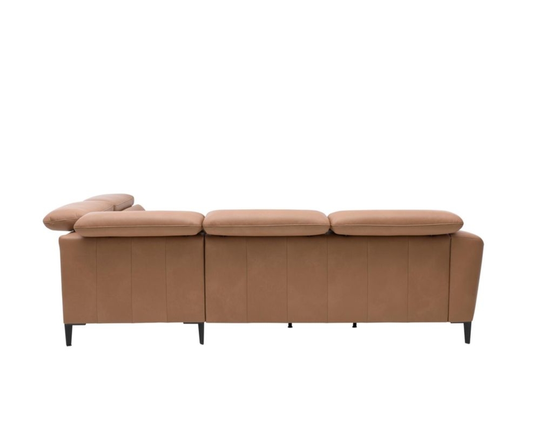 Interliving Wohnlandschaft 4461, Leder, braun - Haselnussbraun - 7