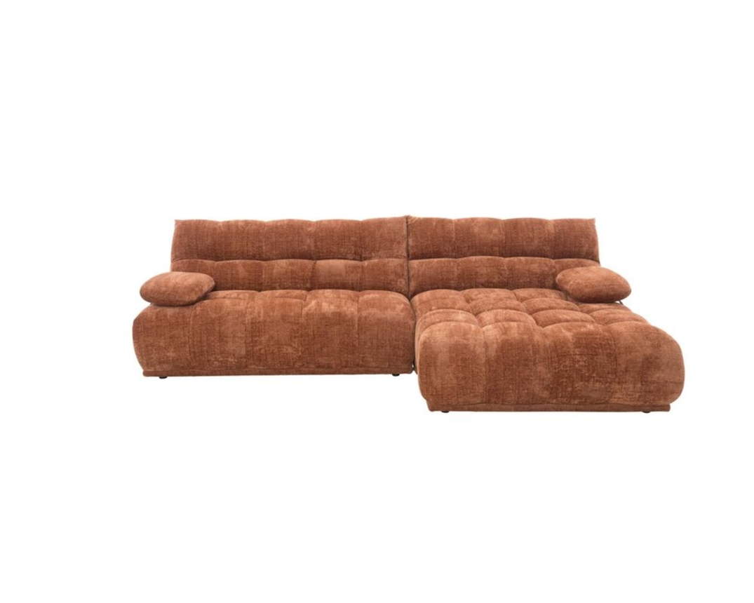Roomio Wohnlandschaft 4140, kupferfarben, ca. 278x155 cm - Kupfer - 1