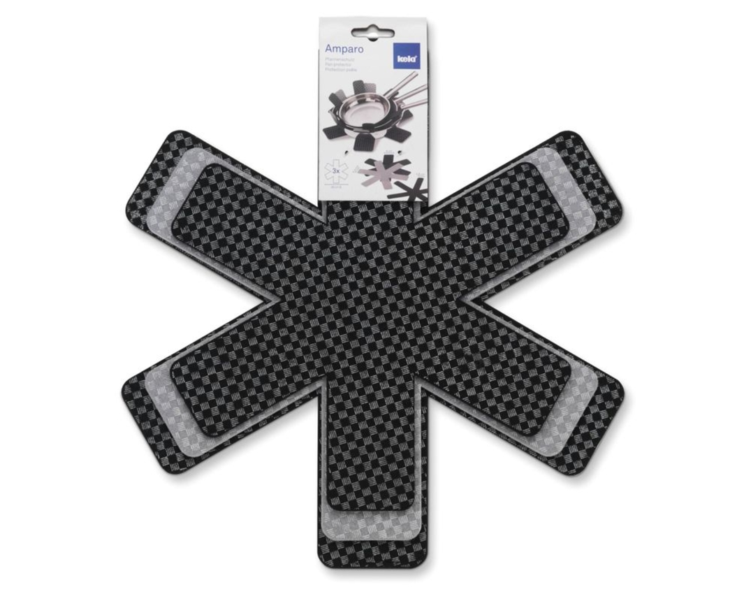 3-teiliges Pfannenschutz-Set aus Filz - Mehrfarbig - 2