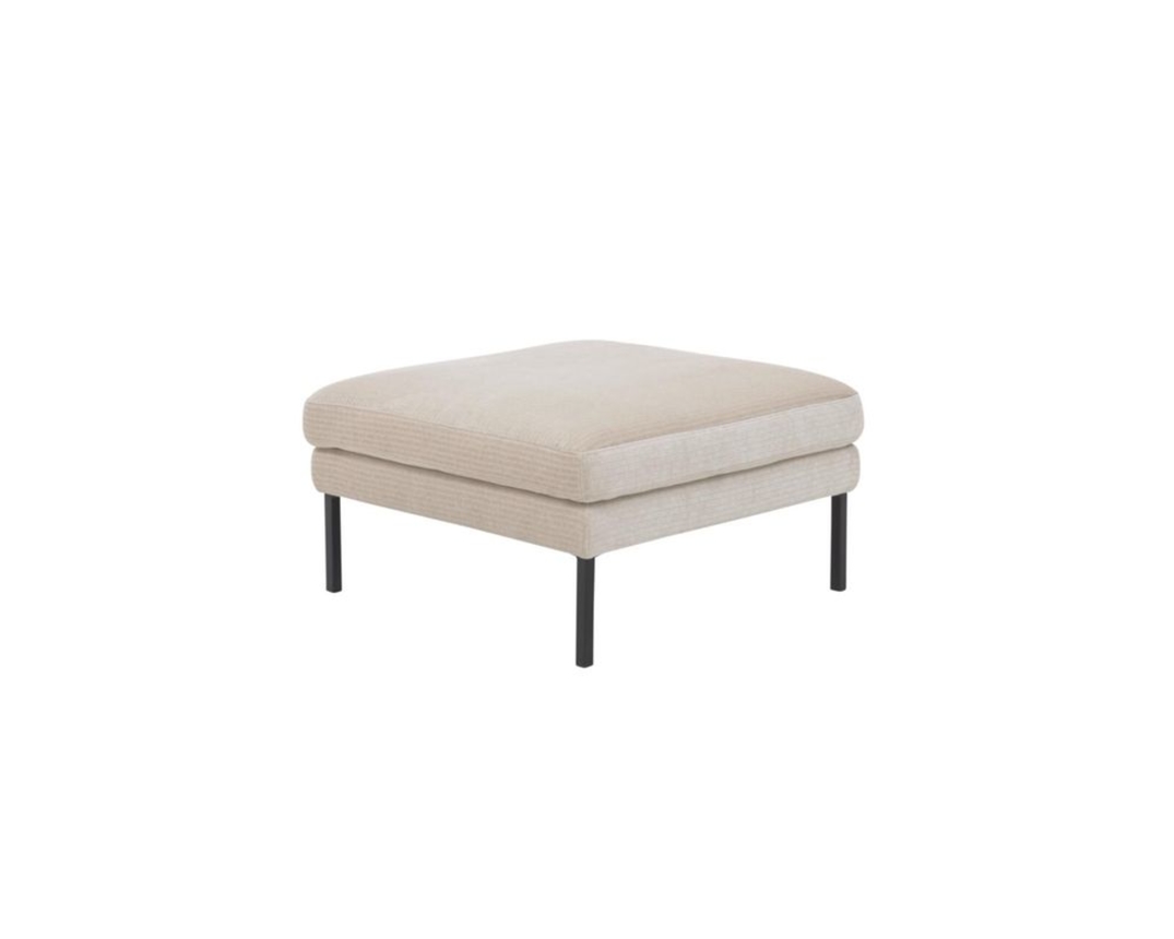 Roomio Hocker 4101, sandfarben, ca. 80x80 cm - Simply clean sand - 2