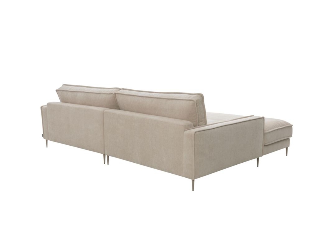 Roomio Wohnlandschaft 4102, naturfarben, ca. 190x272 cm - Roma Natur / Toffee - 2