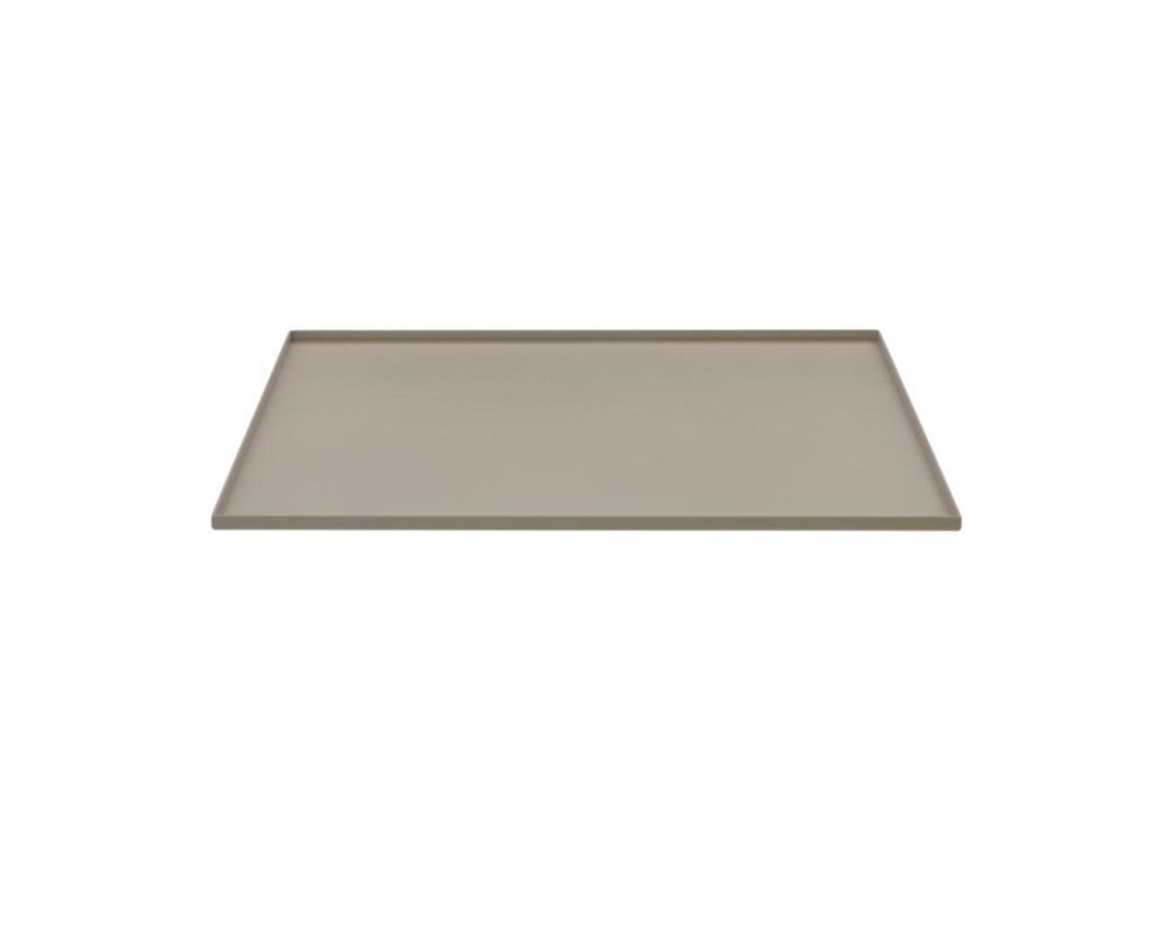 Roomio Metalltablett 4130, für Hocker, toffee, ca. 70x70 cm - Toffee - 1