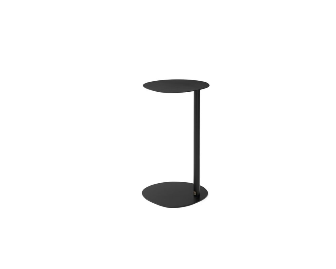 Musterring Beistelltisch KM100, ca. 60 cm hoch, schwarz, JustB! - Schwarz - 1