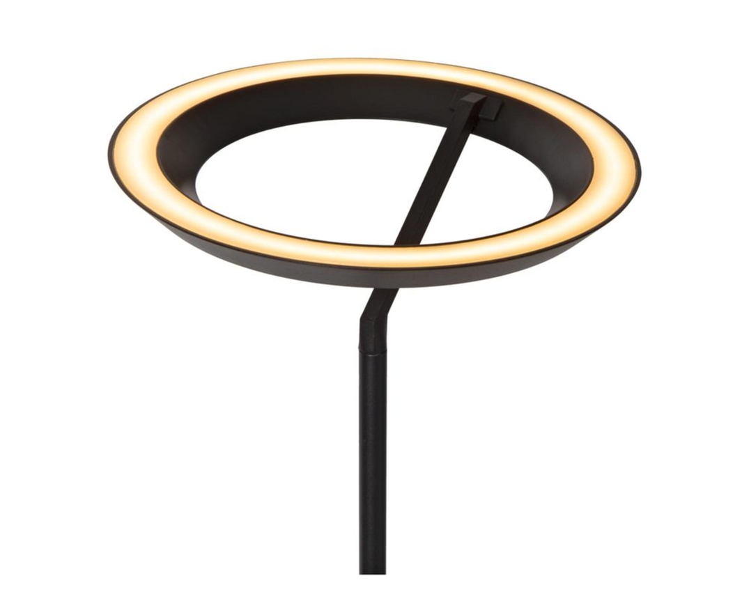 LED-Stehleuchte "Celeste" mit Tastdimmer - schwarz - 2