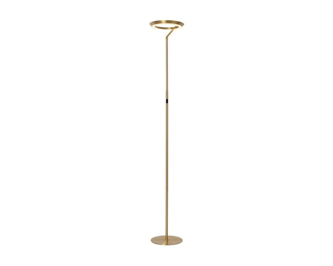 LED-Stehleuchte "Celeste" mit Tastdimmer, gold - Gold - 1