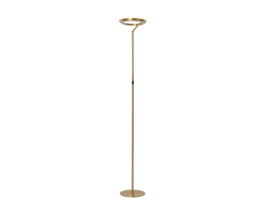 LED-Stehleuchte "Celeste" mit Tastdimmer, gold - Gold - 5