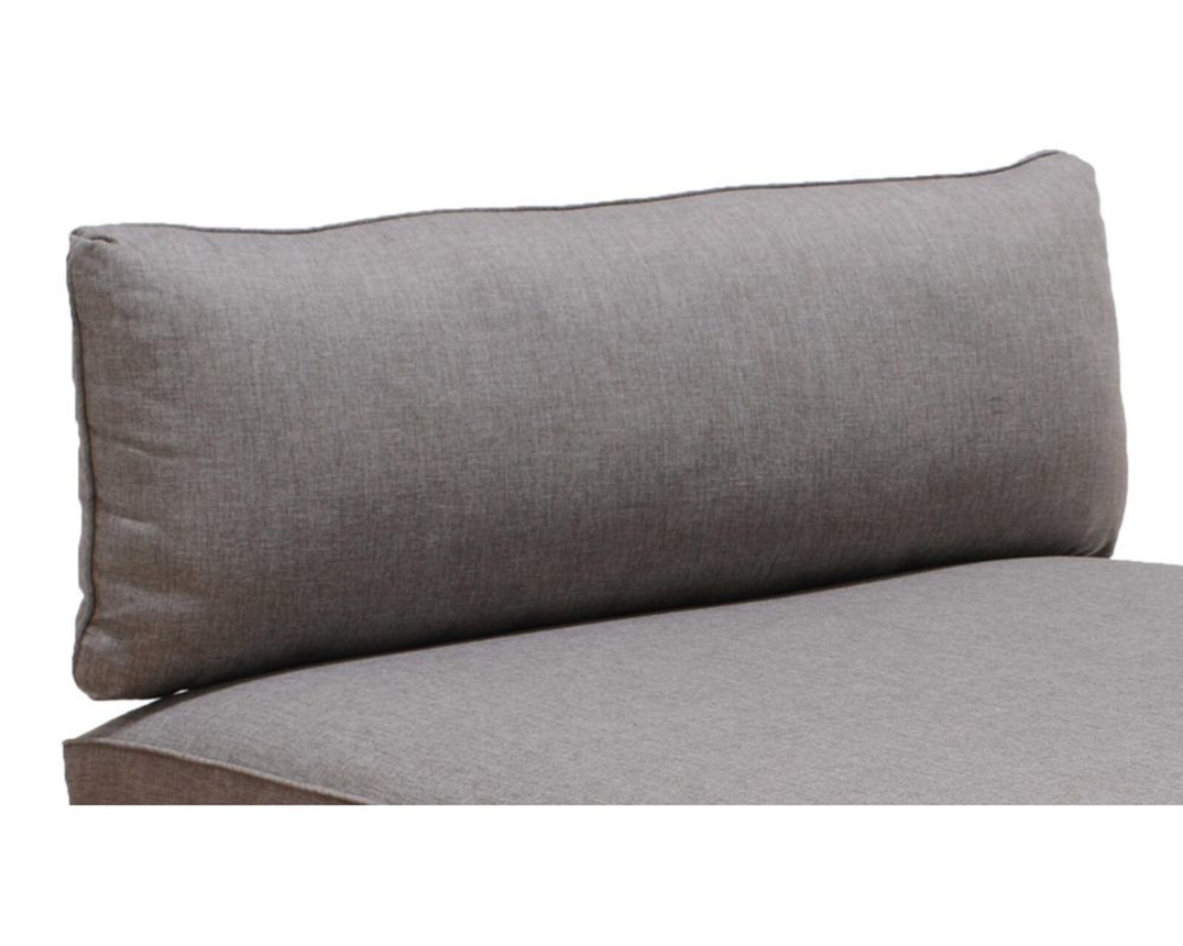 XL-Daybed "Topaz" mit Ablage - Dunkelgrau - 3