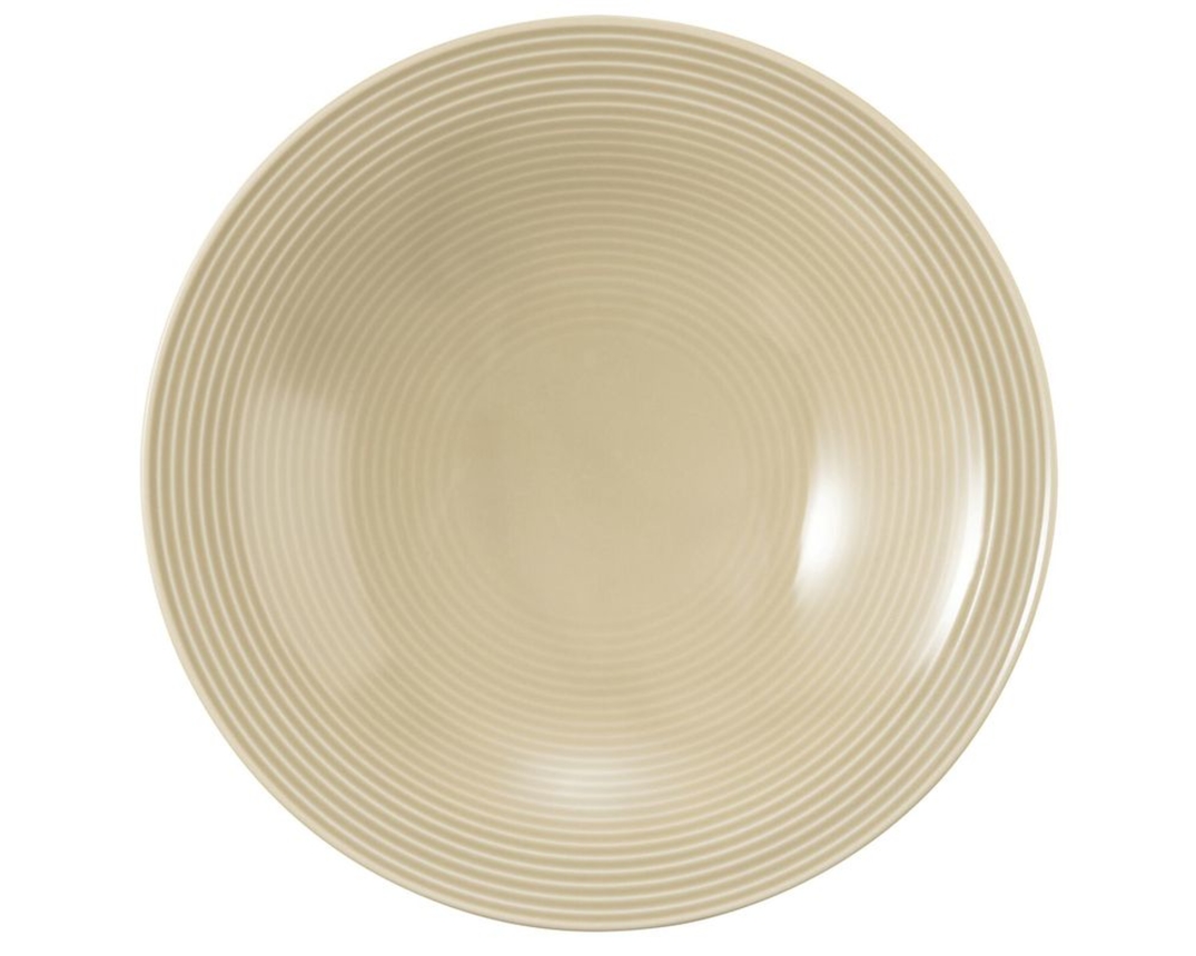 Suppenteller "Beat", ca. 22,5 cm, beige - Beige - 1