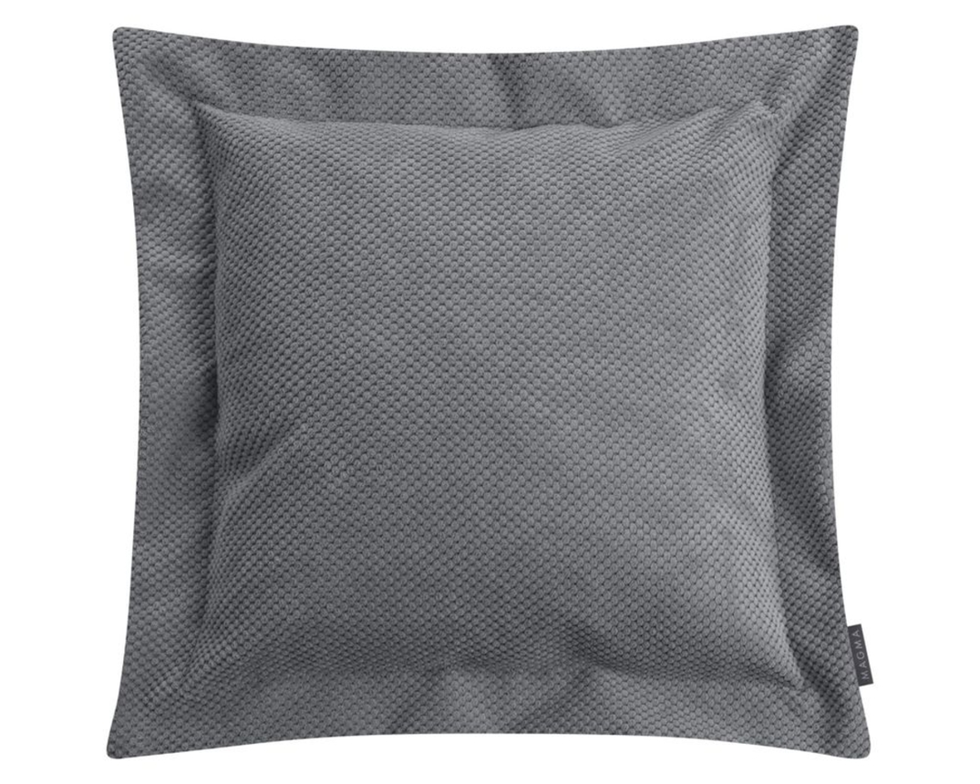 Flatterkissen, grau, ca. 70x70 cm - Mittelgrau - 1